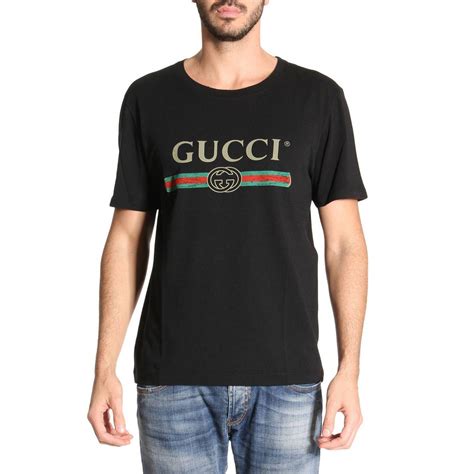 mens gucci t shirt on sale|authentic gucci t shirt men.